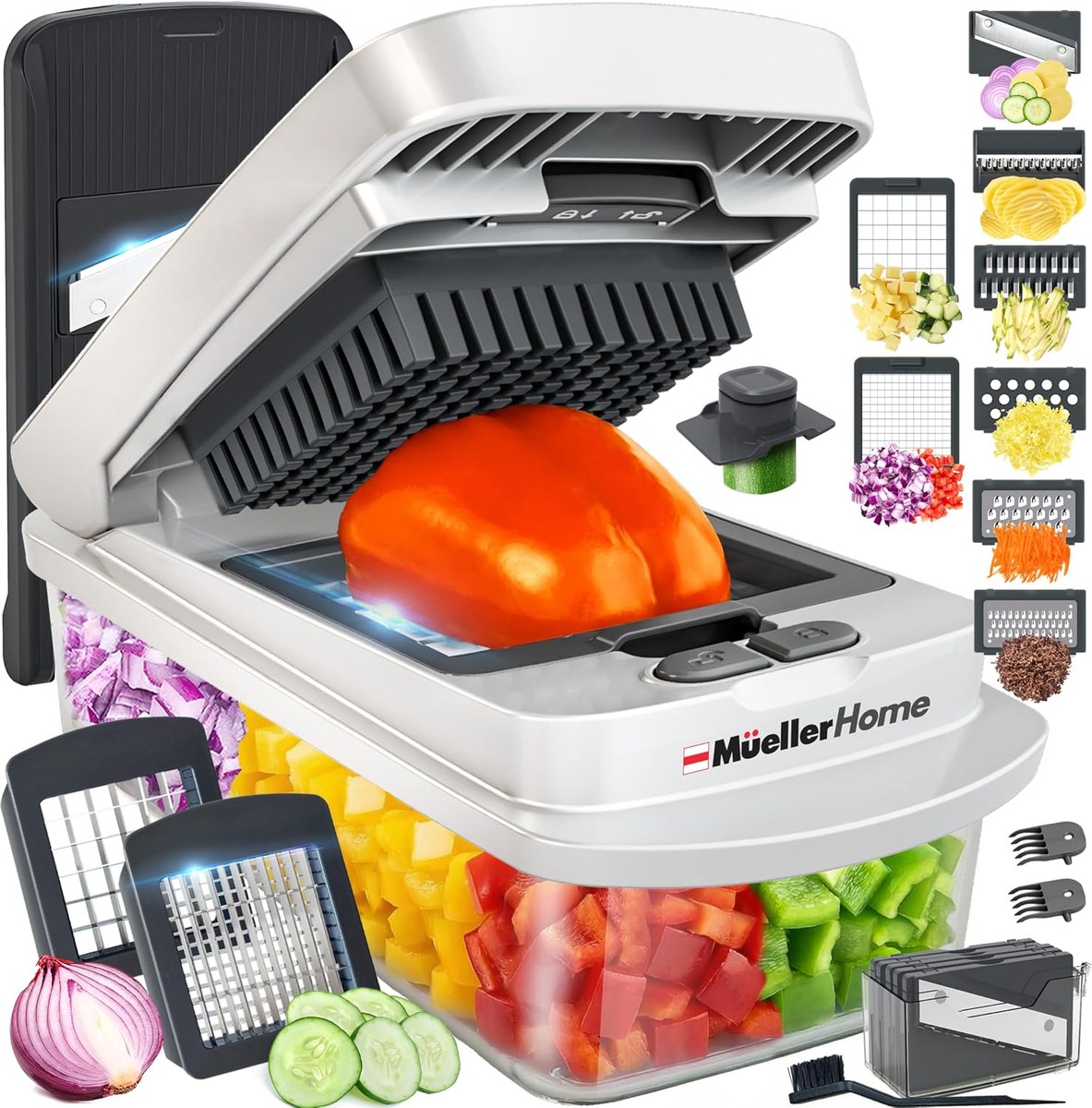 Mueller 10-in-1 Vegetable Chopper