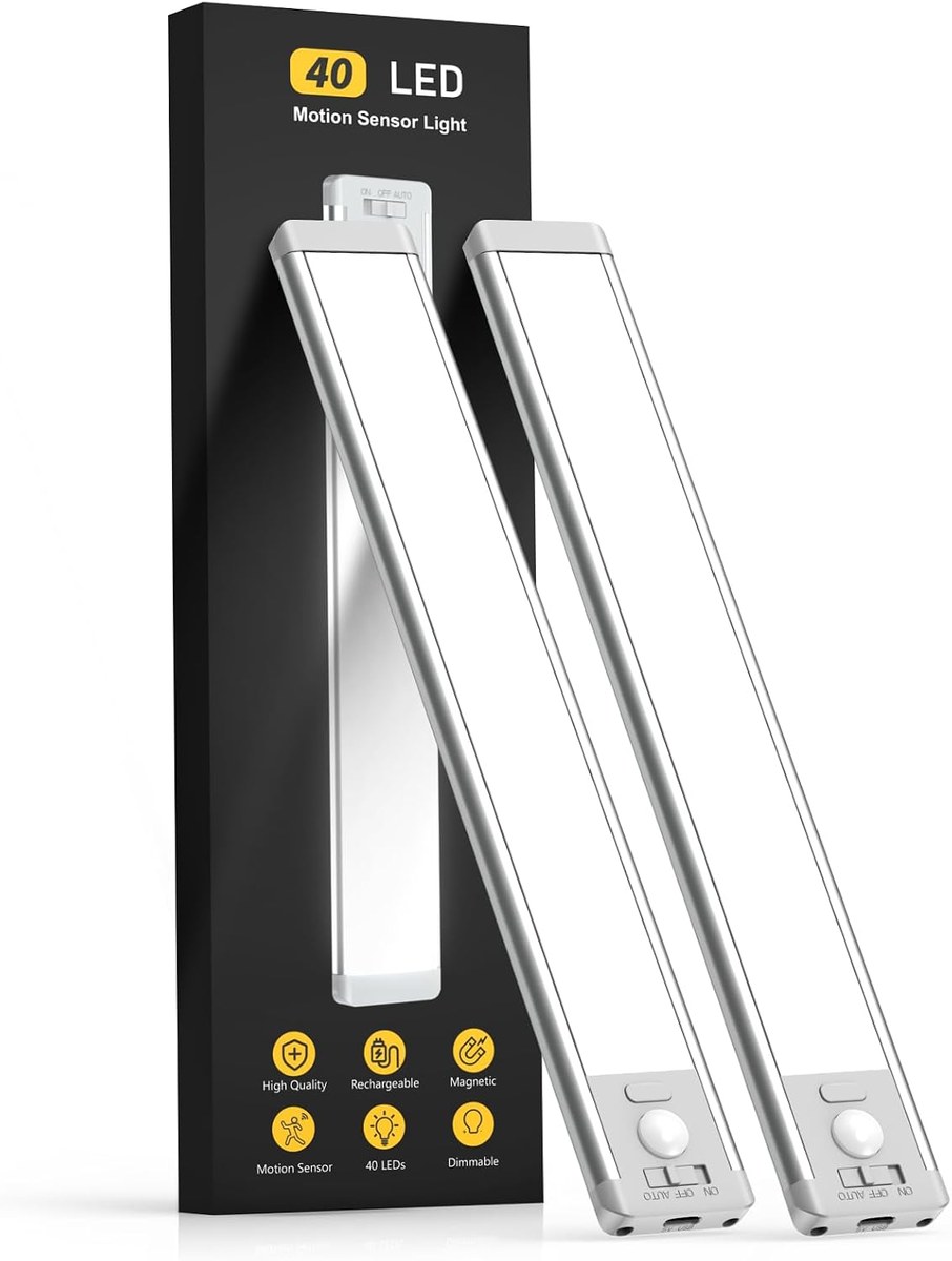 MCGOR Under-Cabinet Lights 2-Pack