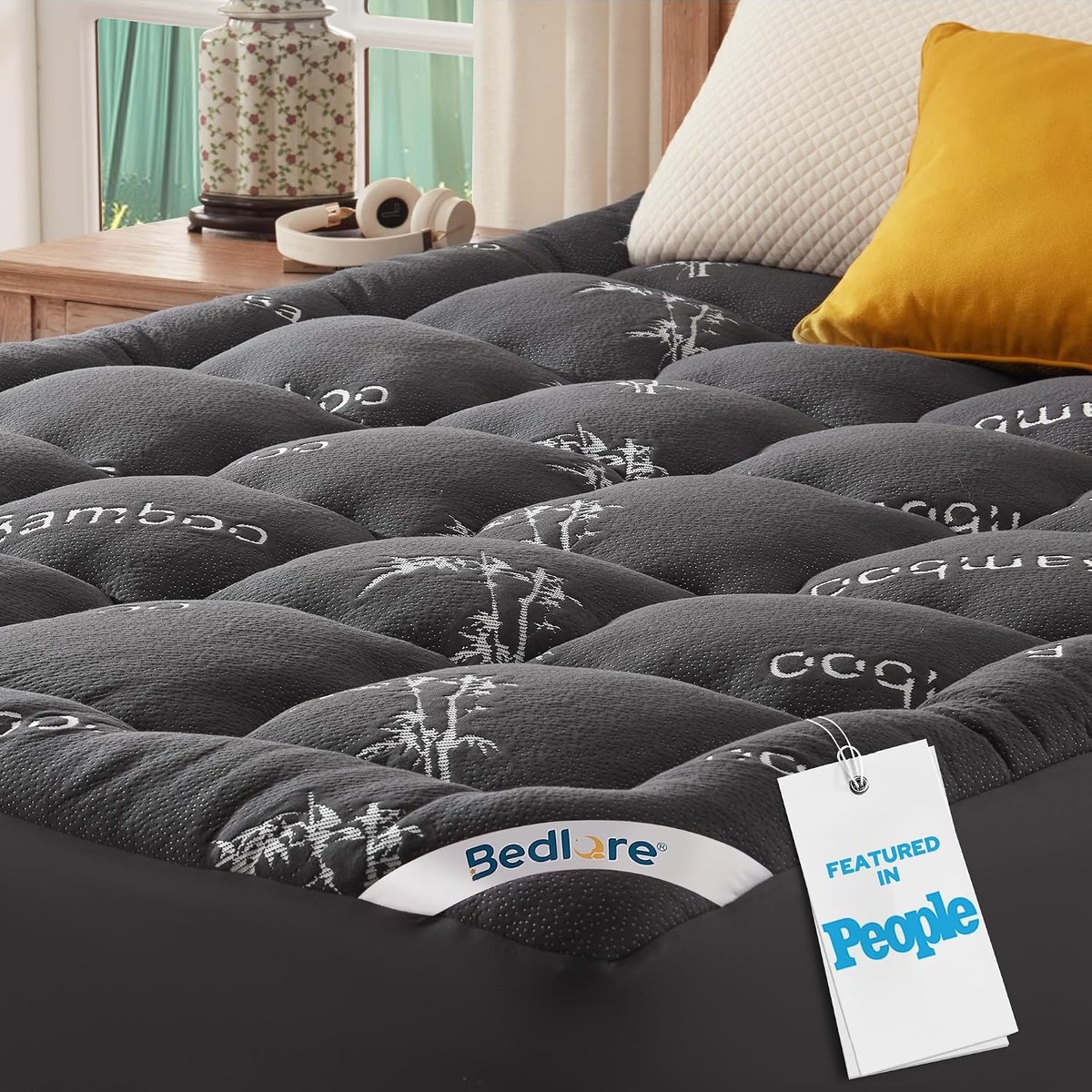 BEDLORE King Bamboo Mattress Topper