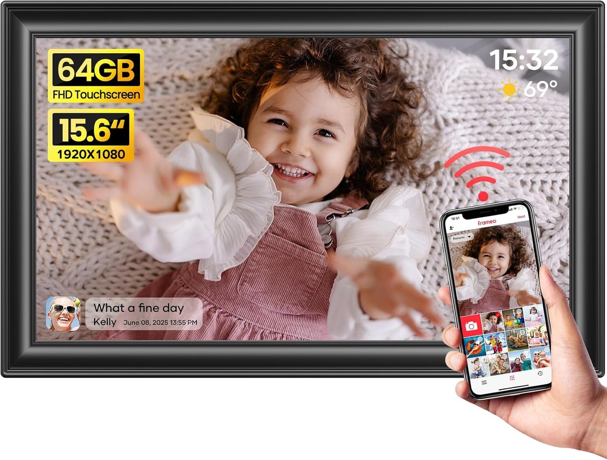 15.6" Frameo Digital Picture Frame (64GB)
