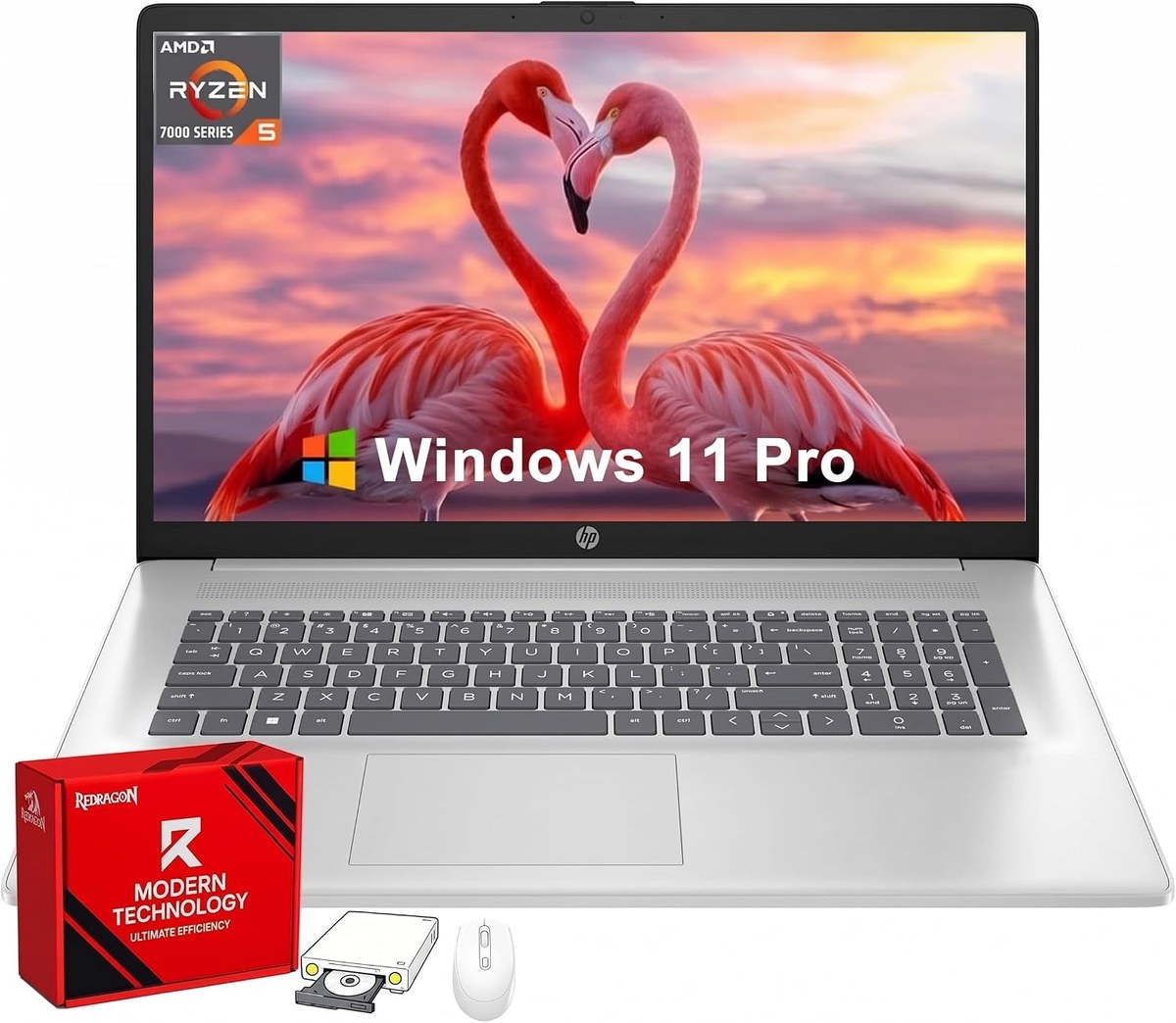 HP 17.3" Ryzen 5 Laptop (32GB/1TB)